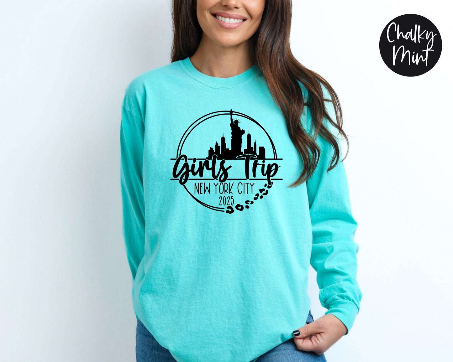 New York City Girls Trip 2025 Long Sleeve Shirt