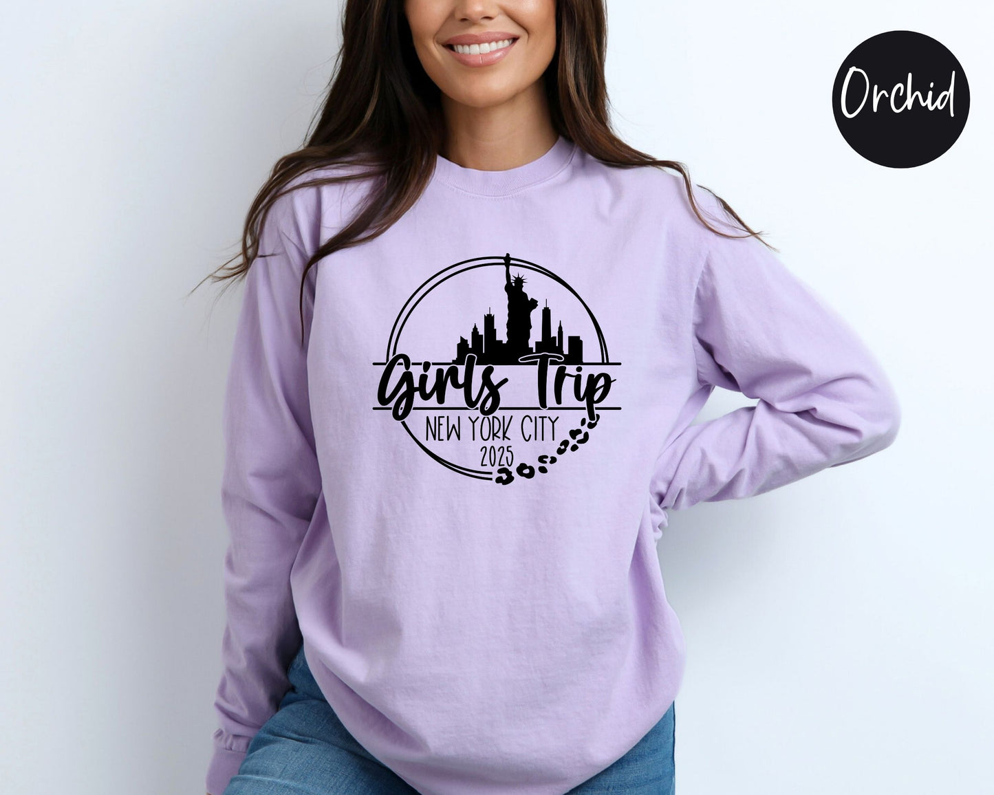 New York City Girls Trip 2025 Long Sleeve Shirt