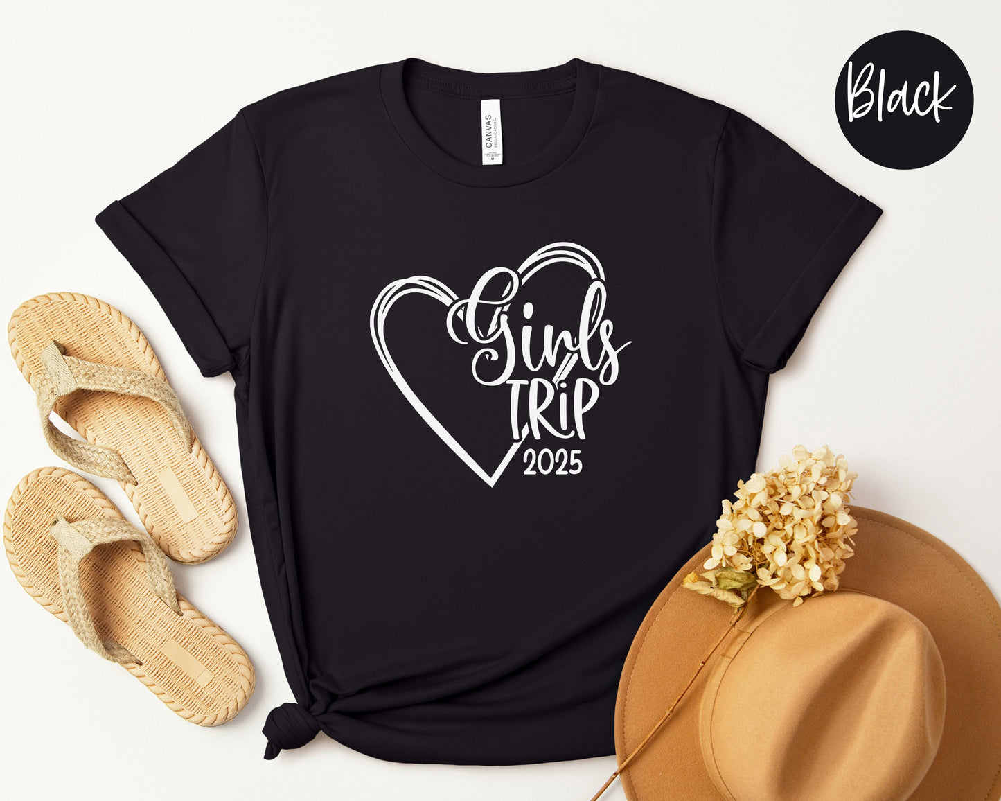 Girls Trip 2025 Heart Shirt