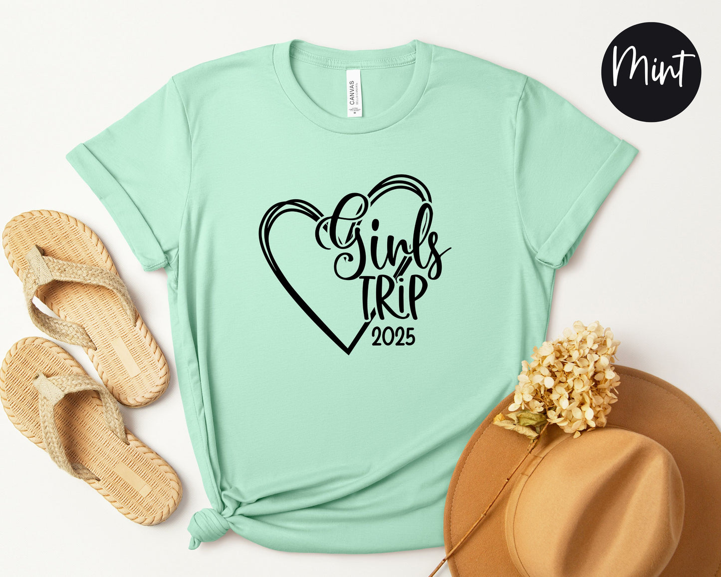 Girls Trip 2025 Heart Shirt
