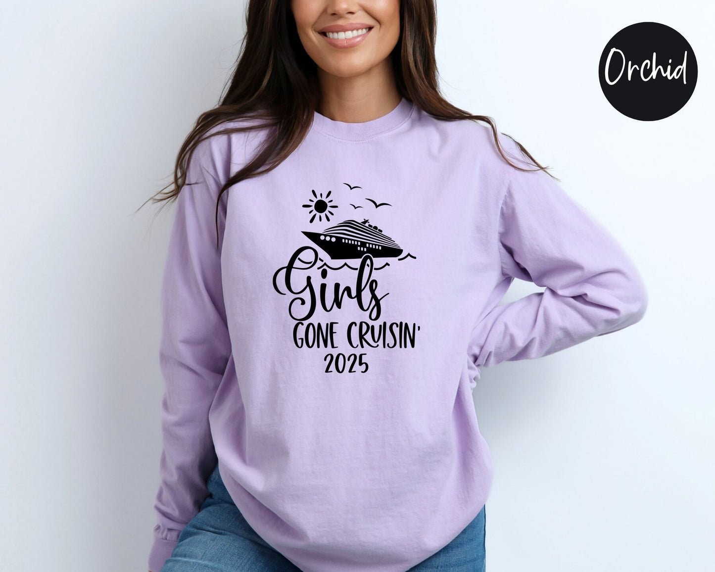Girls Gone Cruisin' 2025 Long Sleeve Shirt