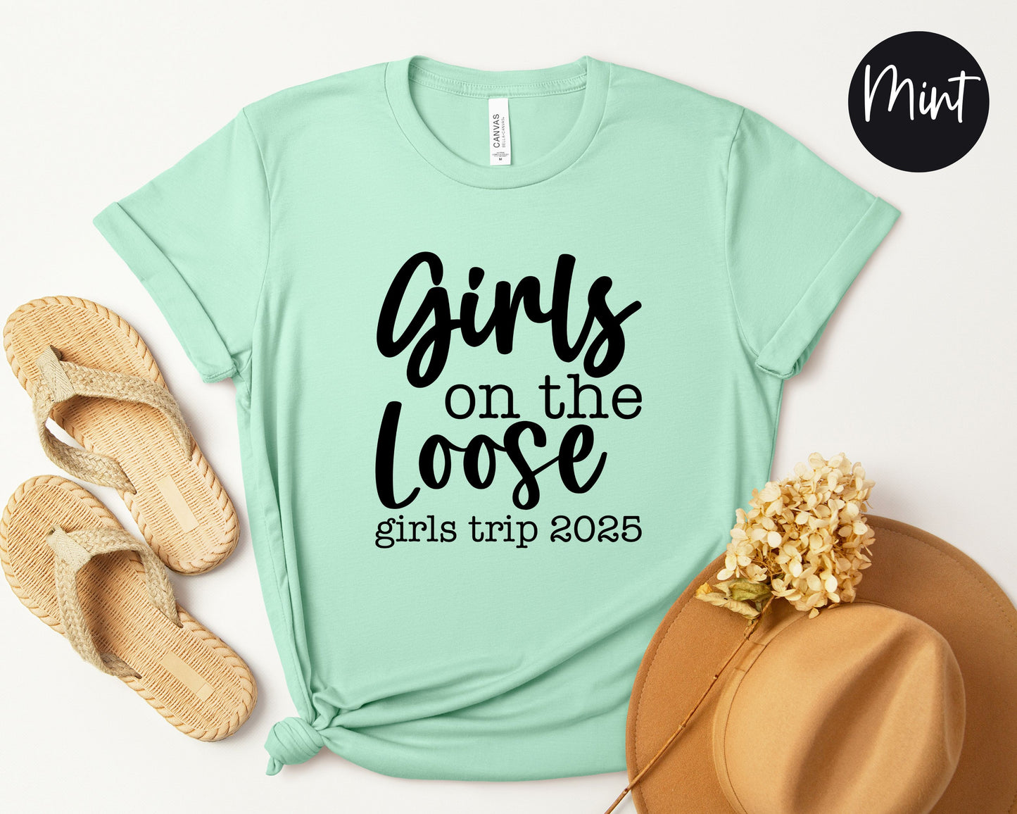 Girls On the Loose Girls Trip 2025 Shirt