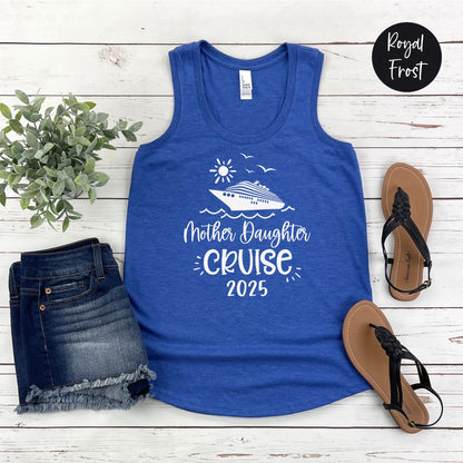 Mother Daughter Cruise 2025 Racerback Tank Top