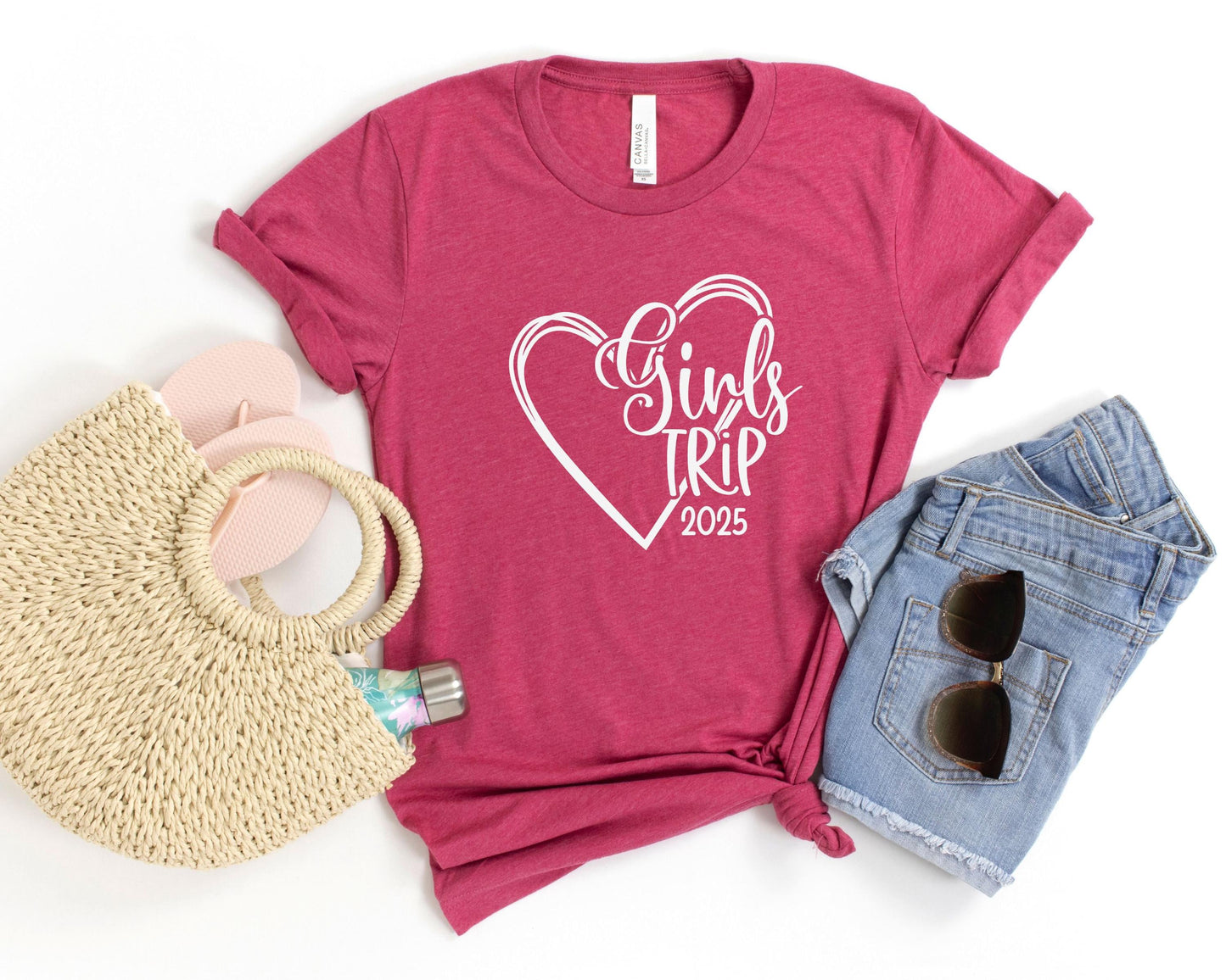 Girls Trip 2024 Heart Shirt