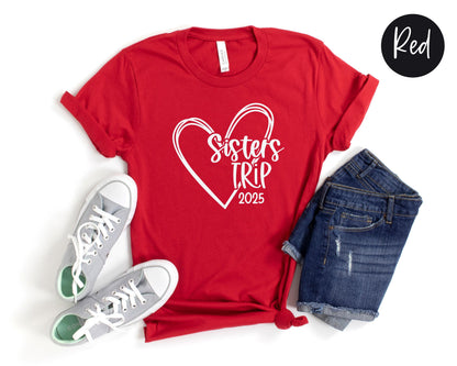 Heart Sisters Trip 2024 Shirt