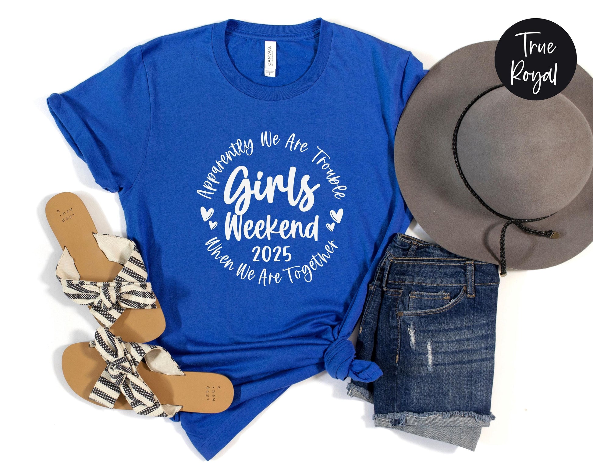 Apparently We Are Trouble When We Are Together Girls Weekend 2025 Shirt, Travel Vacation Tee, Matching Girls Trip t-shirts