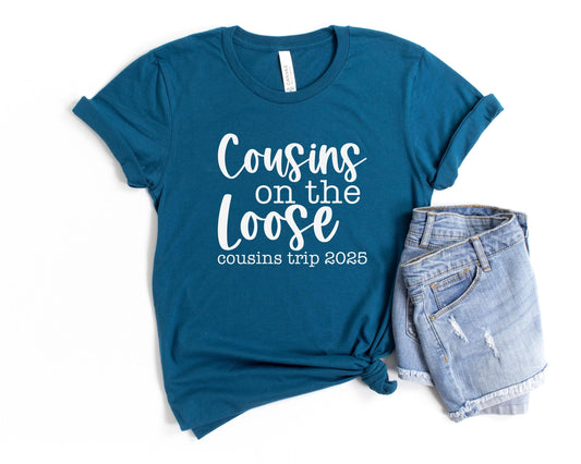 Cousins On the Loose Cousins Trip 2025 Shirt