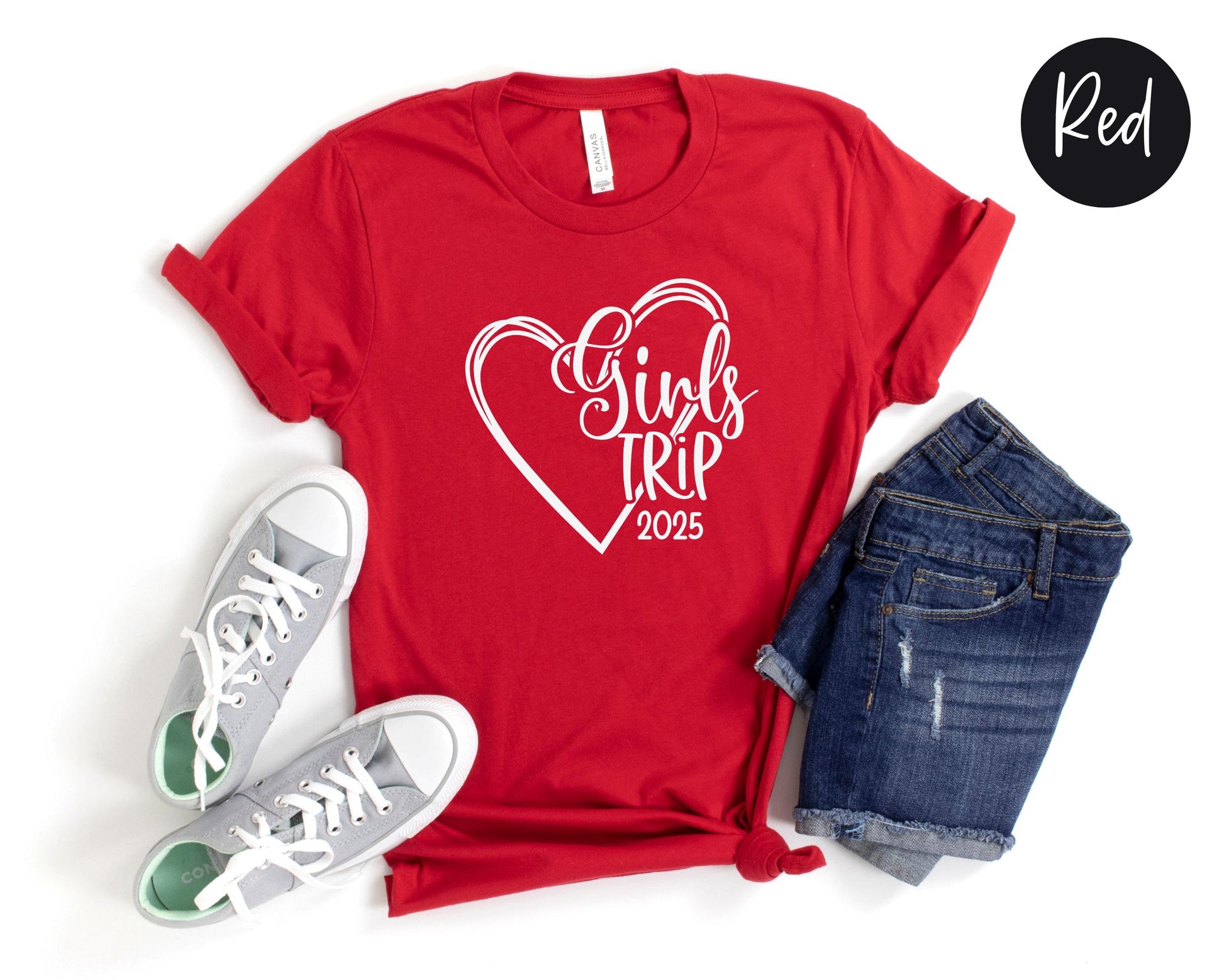 Girls Trip 2024 Heart Shirt