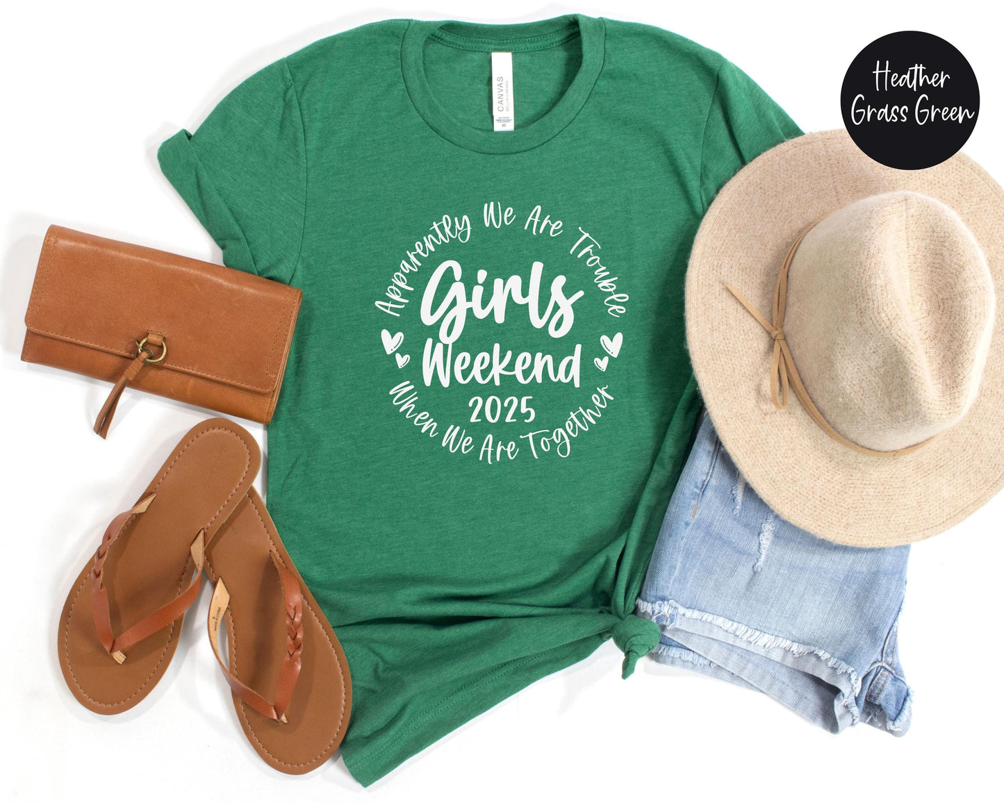 Apparently We Are Trouble When We Are Together Girls Weekend 2025 Shirt, Travel Vacation Tee, Matching Girls Trip t-shirts