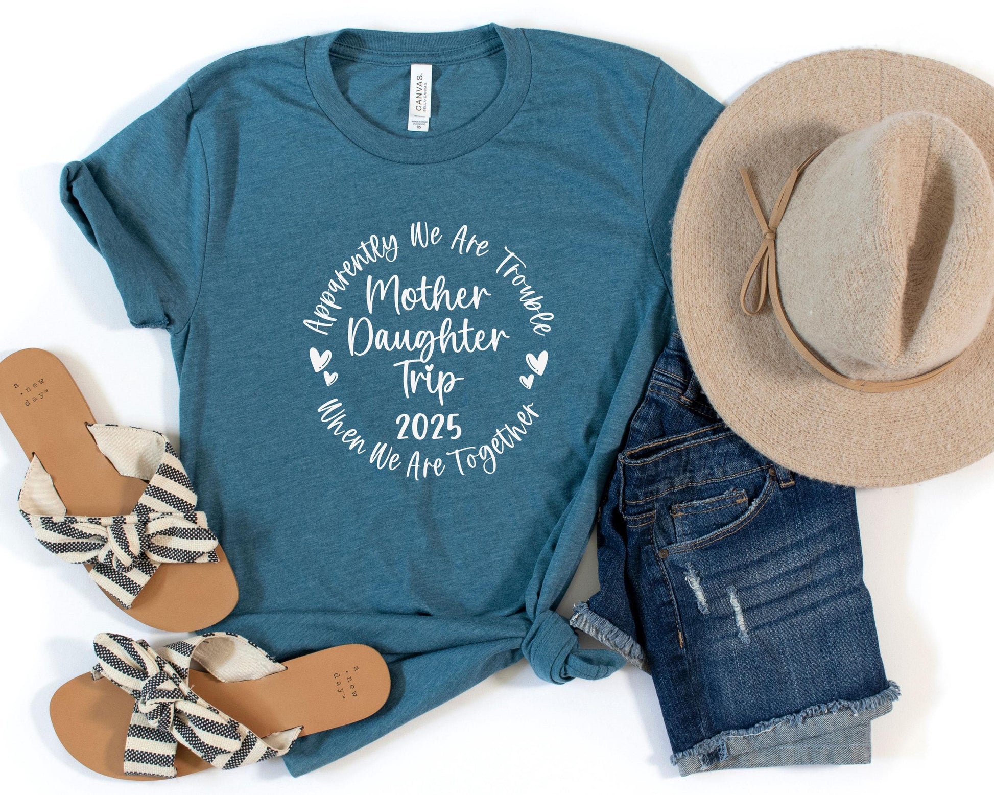 Apparently We Are Trouble When We Are Together Mother Daughter Trip 2024 Shirt