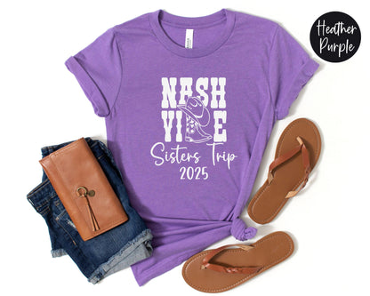 Nashville Boots Sisters Trip 2024 Shirt