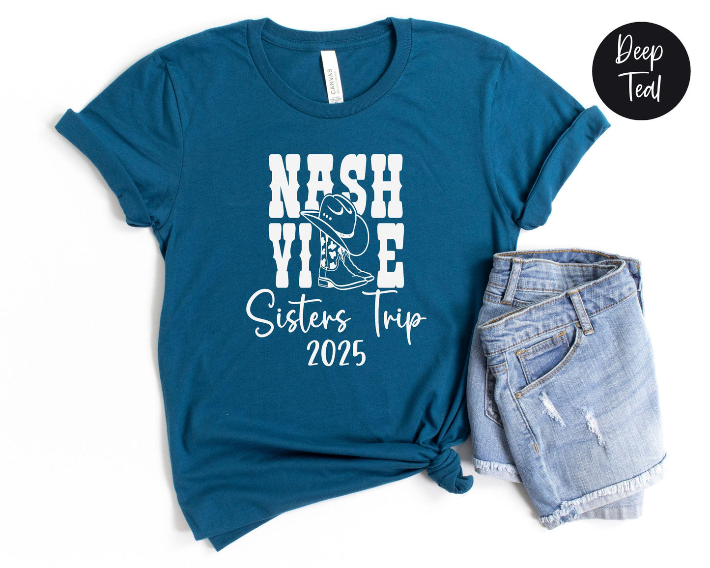 Nashville Boots Sisters Trip 2024 Shirt