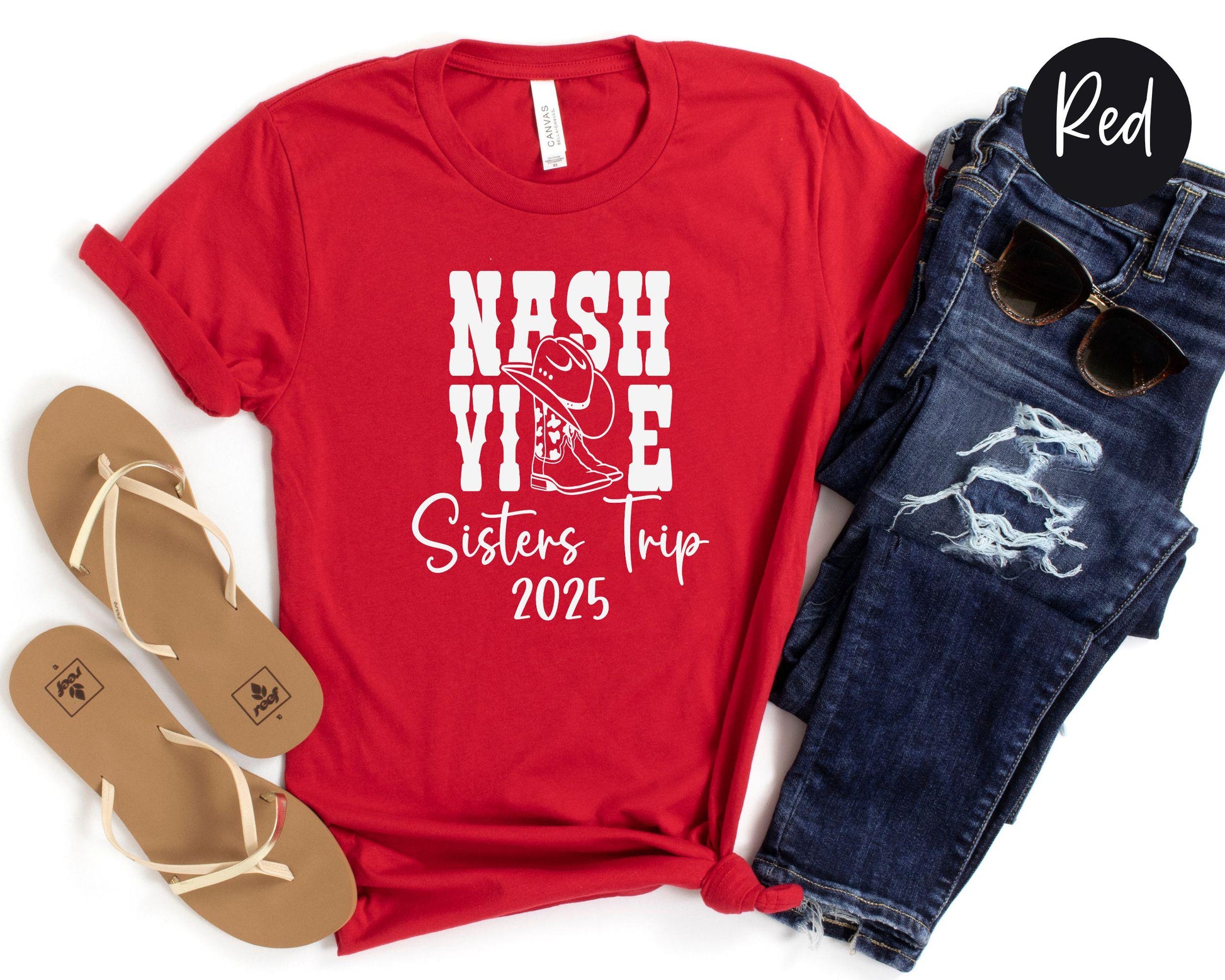 Nashville Boots Sisters Trip 2024 Shirt